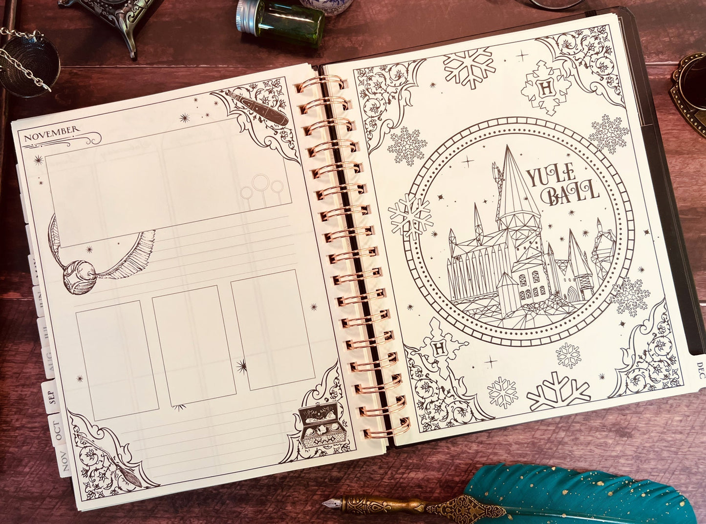 Harry Potter Enchanted Days 2026 Weekly Planner