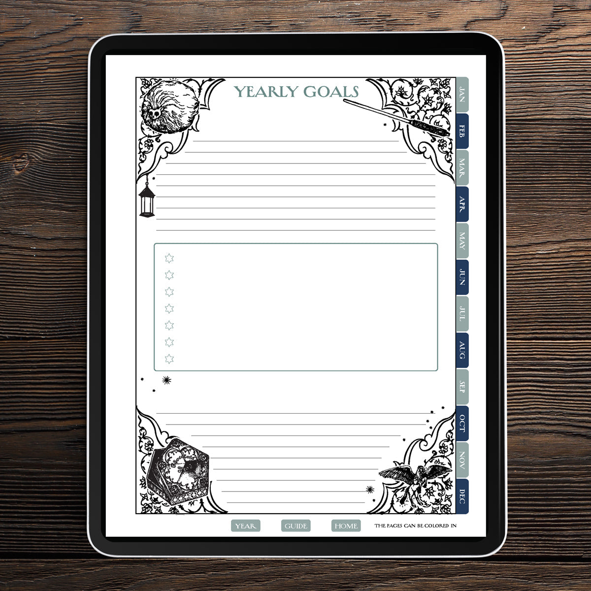 Harry Potter Enchanted Days 2026 Weekly Planner [DIGITAL VERSION]