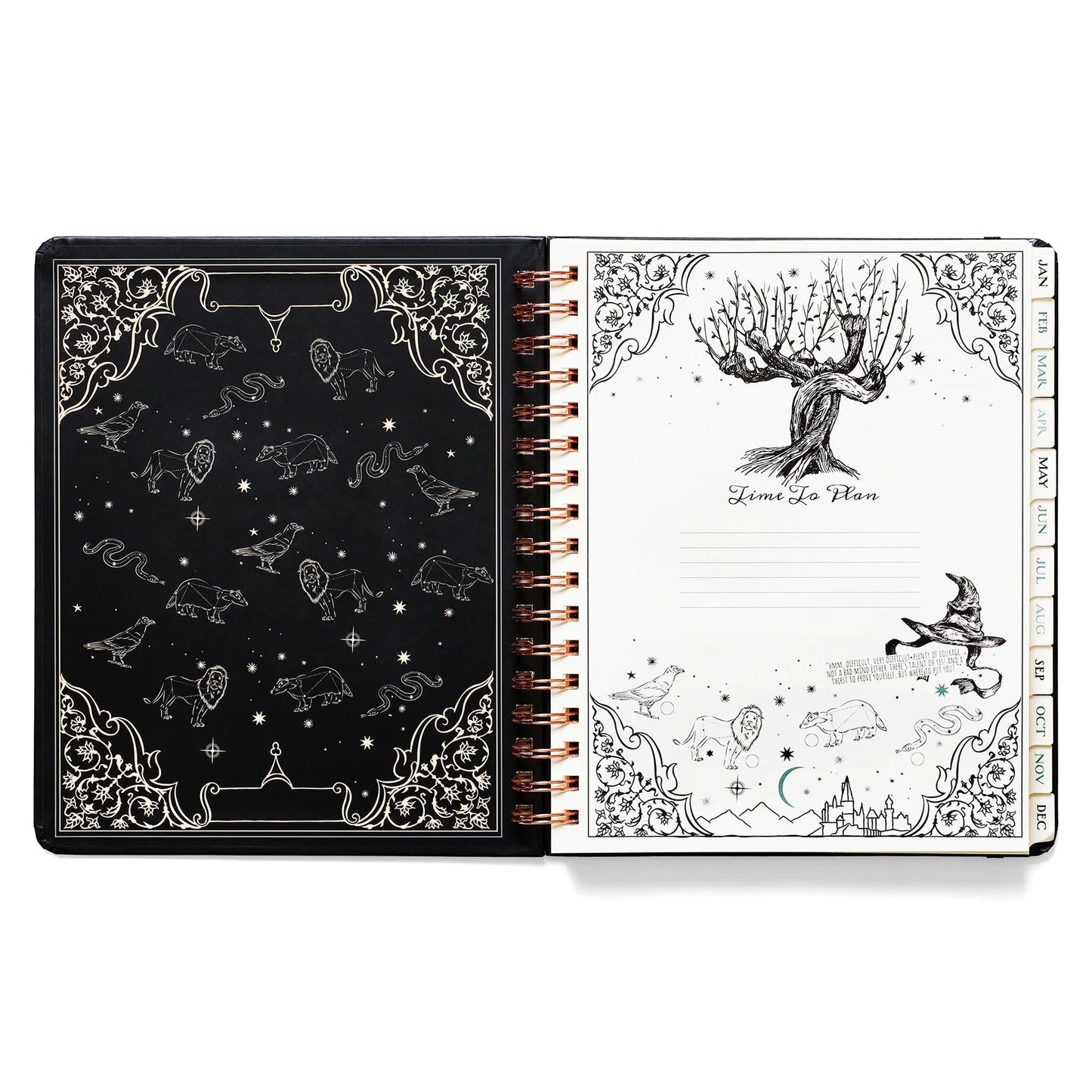 🧙‍♀️Hogwarts Enchanted Days 2026 Dated Weekly Planner🧹Hardcover Edition