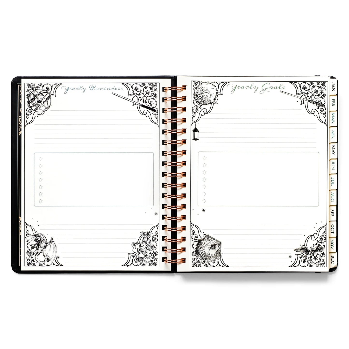 🧙‍♀️Hogwarts Enchanted Days 2026 Dated Weekly Planner🧹Hardcover Edition