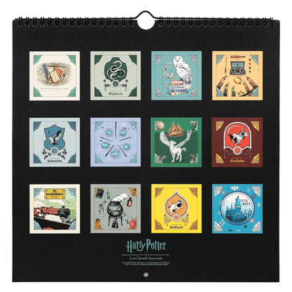 Harry Potter Enchanted Days 2026 Spiral Wall Calendar