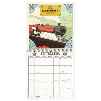 Harry Potter Enchanted Days 2026 Spiral Wall Calendar